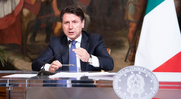 "Difícil fazer previsões exatas", alerta Giuseppe Conte