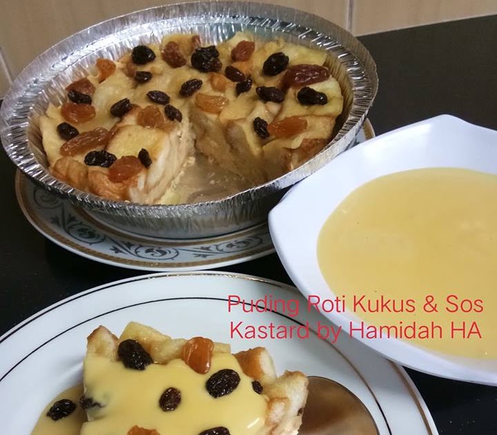 Resipi Puding Roti Bakar - Resepi Bergambar