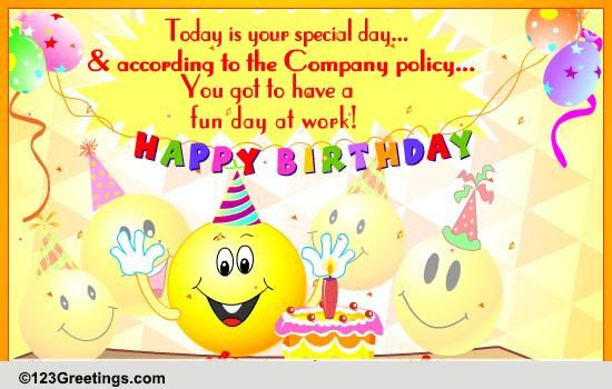 We did not find results for: The Company Birthday Rule Free Boss Colleagues Ecards 123 Greetings