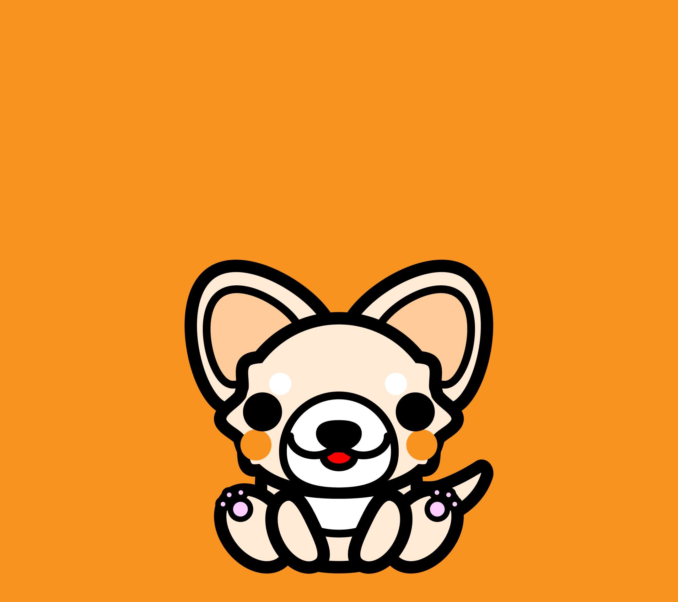 最高の無料イラスト 心に強く訴えるチワワ イラスト かわいい