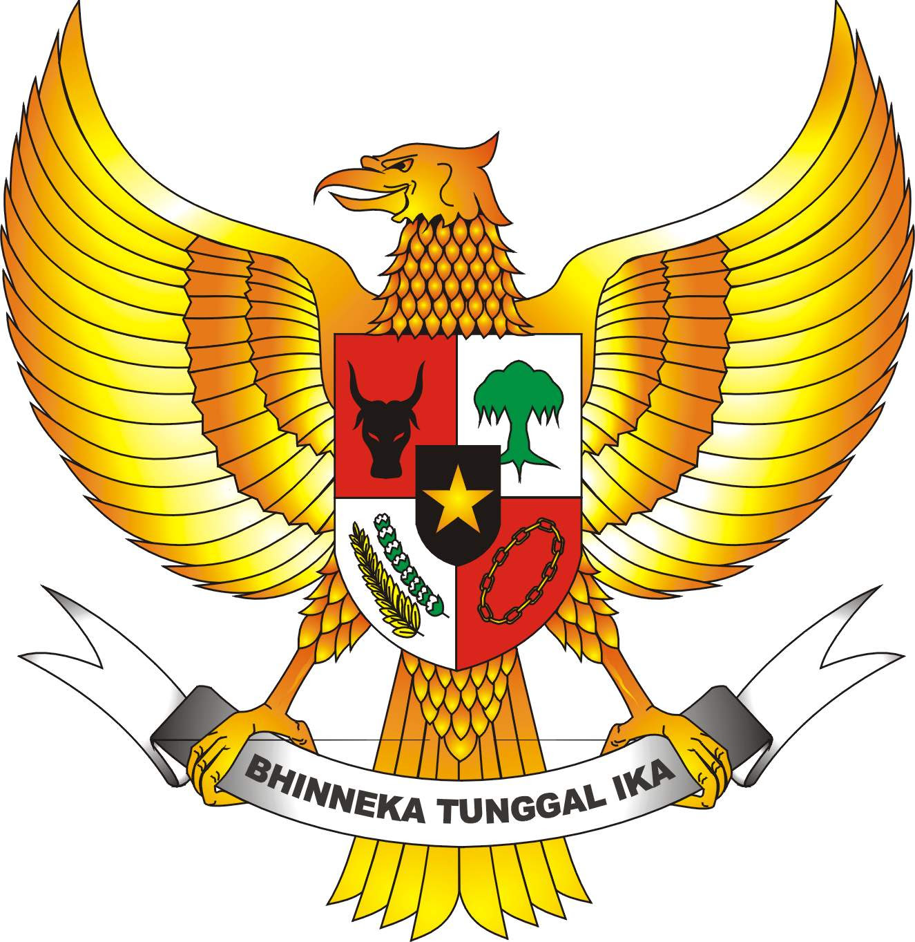 Mewarnai Lambang Pancasila  Warna Key