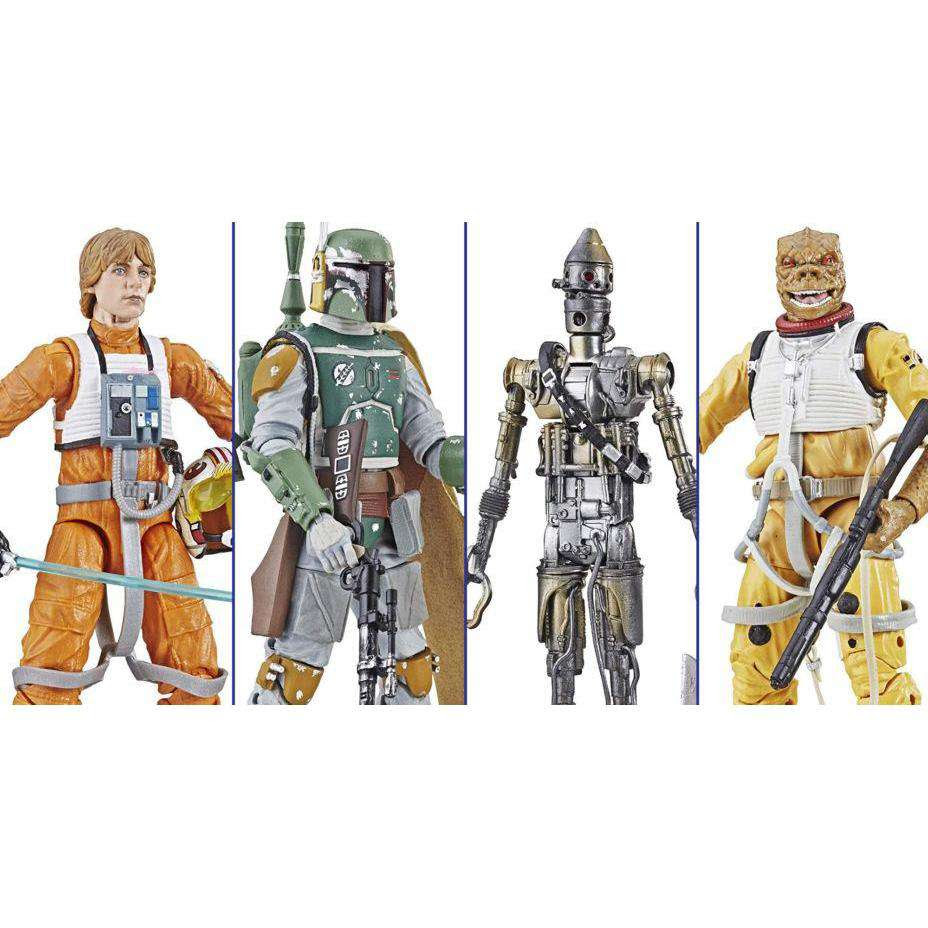 Image of Star Wars: The Black Series 6" Archive Collection Wave 1 - Set of 4 - BACKORDERED SHIPS FEBRUARY