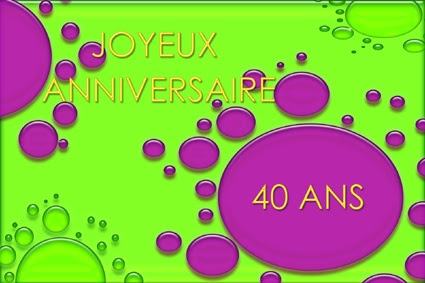 Carte Anniversaire 40 Ans Cybercarte Nanaryuliaortega News