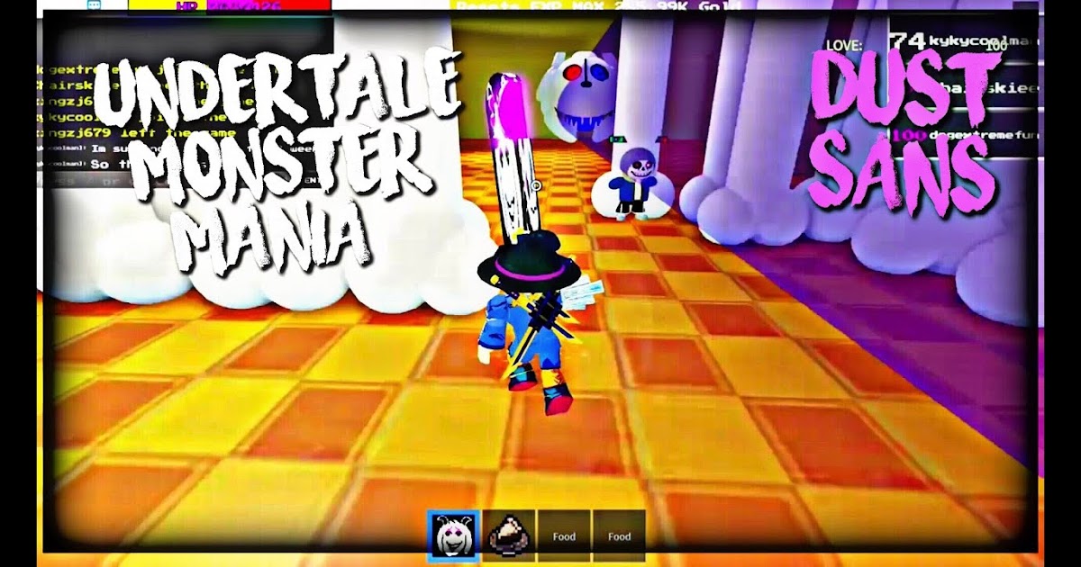 youtube roblox undertale monster mania