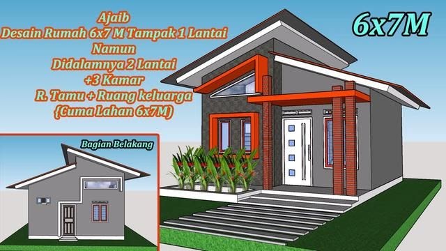 Gambar Rumah Minimalis Sederhana Ukuran 6X7 Di Bogor