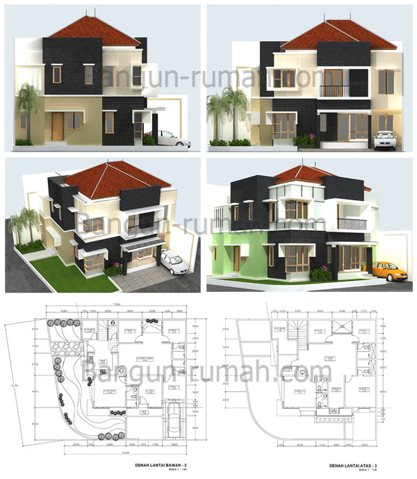  Desain  Lengkap Rumah  Minimalis 1 Lantai Rumah  408