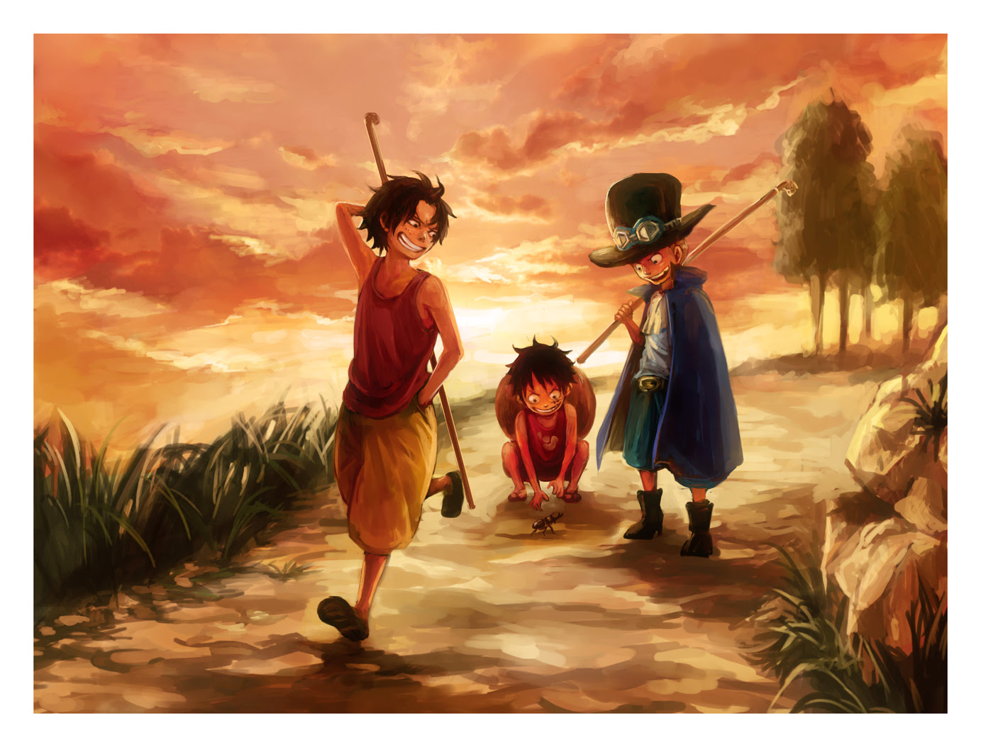 ここからダウンロード ワンピース 壁紙 サボ Jpbestwallpaper