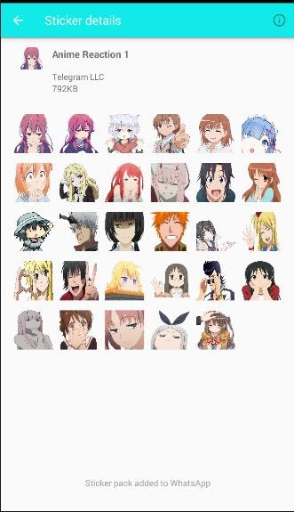 Download Stiker  Wa  Anime Gratis  Download Gratis 