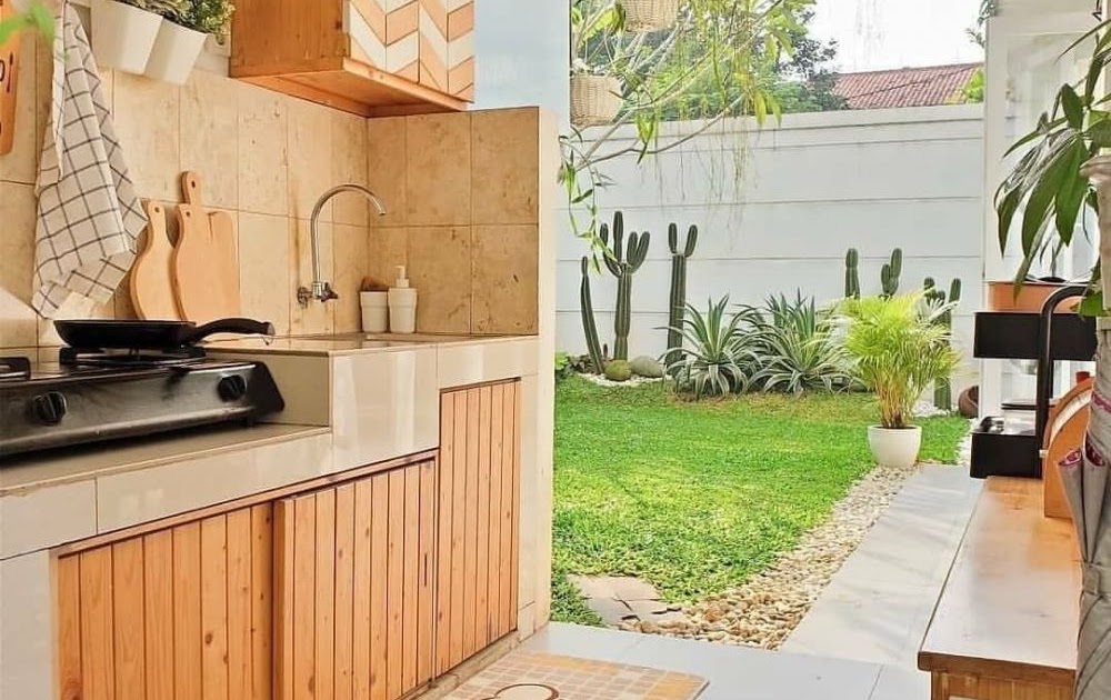 Aksesoris Dapur  Outdoor Minimalis  Sederhana Dapur  Minimalis 