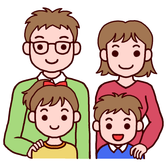 50 家族 無料 イラスト Irasutoilustrati