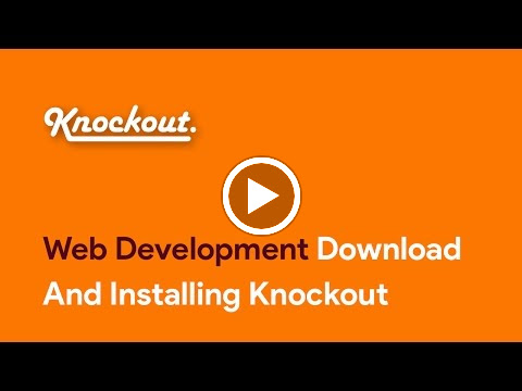 Download And Installing Knockout 

You can buy our courses on 
SkillBakery.com 

http://skillbakery.com/course/master-knockoutjs-javascript

and on Udemy.com

https://www.udemy.com/master-knockoutjs-javascript