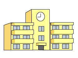 すべての動物の画像 これまでで最高の校舎 学校 イラスト フリー