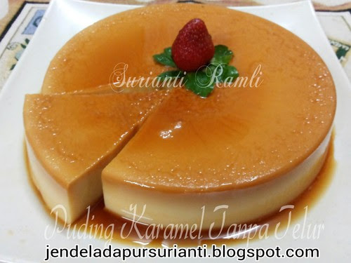 Resepi Puding Roti Karamel Mudah Dan Sedap - CRV Turbin