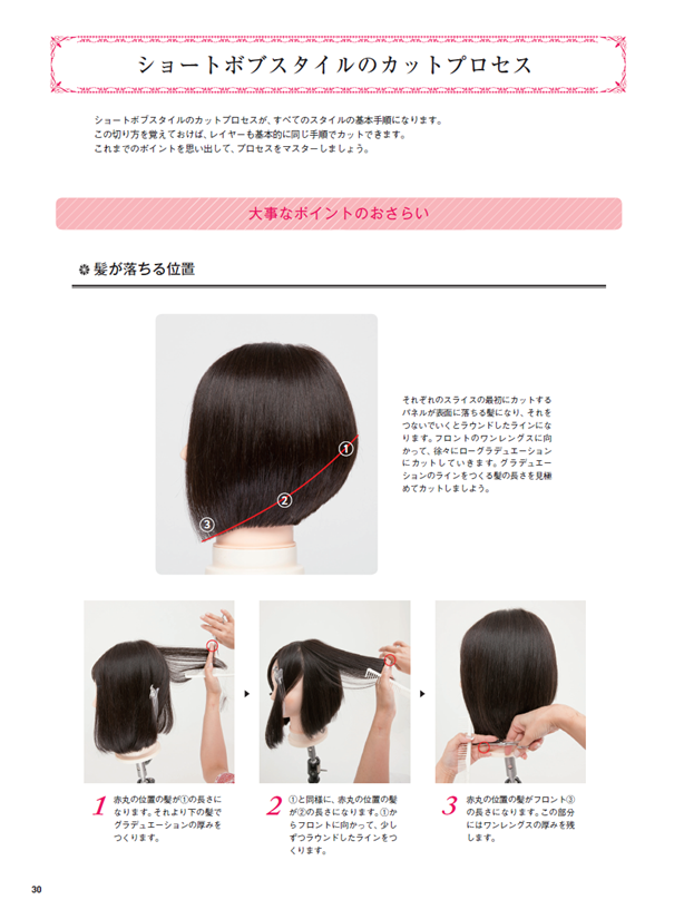 最高 50 髪型 ボブ 切り方 ヘアスタイルギャラリー
