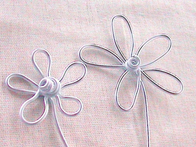 ぜいたくワイヤー クラフト 花 作り方 最高の花の画像