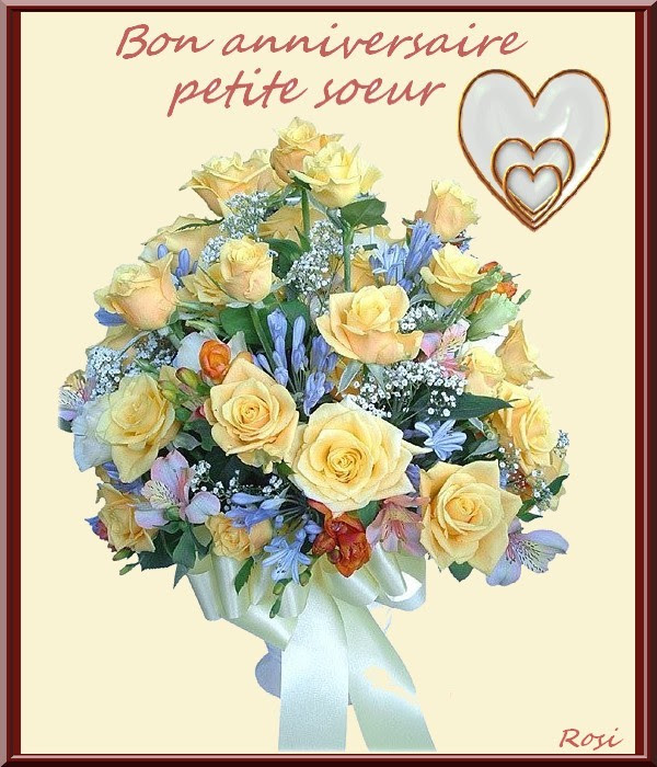Image Anniversaire A Ma Soeur Junie