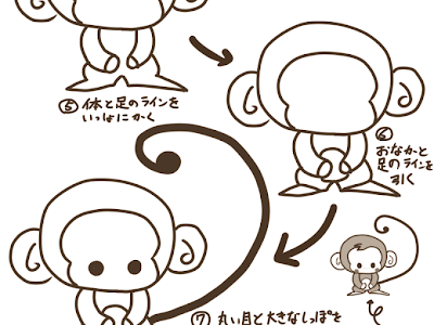 ベストコレクション 可愛い 日光 三猿 イラスト