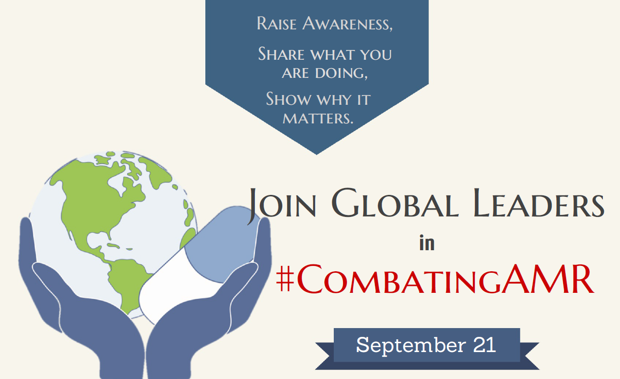 Join global leaders in #combatingAMR