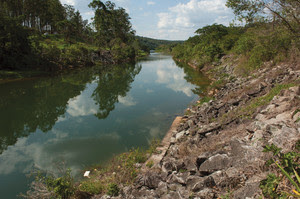 No fim de novembro o sistema Cantareira tinha água no reservatório Paiva Castro...