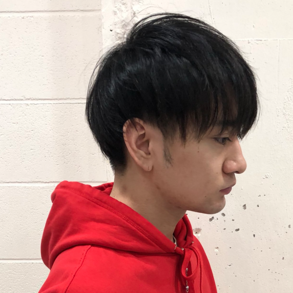 ここへ到着する メンズ 髪型 くせ毛 マッシュ ヘアスタイルギャラリー