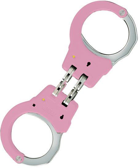 Peerless handcuff company chain link handcuff. Hinged Handcuff Pink Asp56181