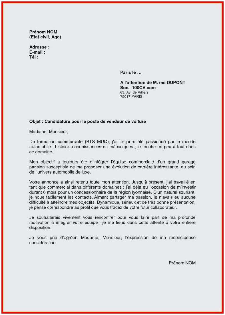 Lettre De Motivation Lycee Cap Vente - Bukalah w