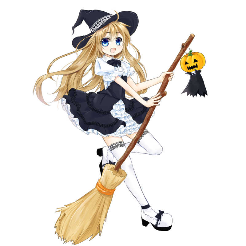 ロイヤリティフリーハロウィン 魔女 イラスト 美しい花の画像