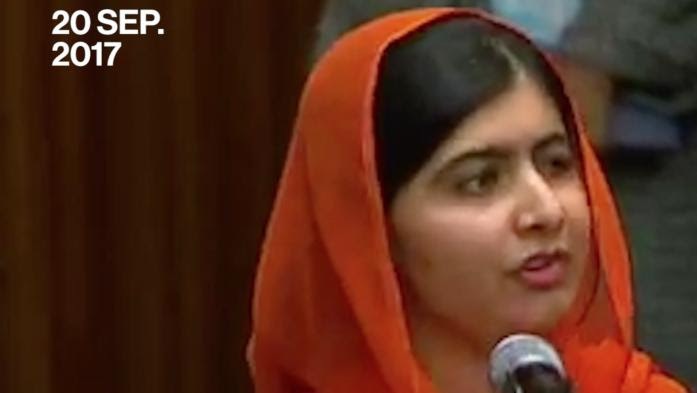 "Qu’avez-vous fait jusque là?" Malala fait pression à l’ONU