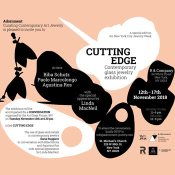 Maybe you would like to learn more about one of these? Benchpeg Cutting Edge Contemporary Glass Jewellery Exhibition