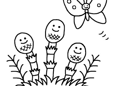 [最も欲しかった] つくし 春 イラスト かわいい 520821