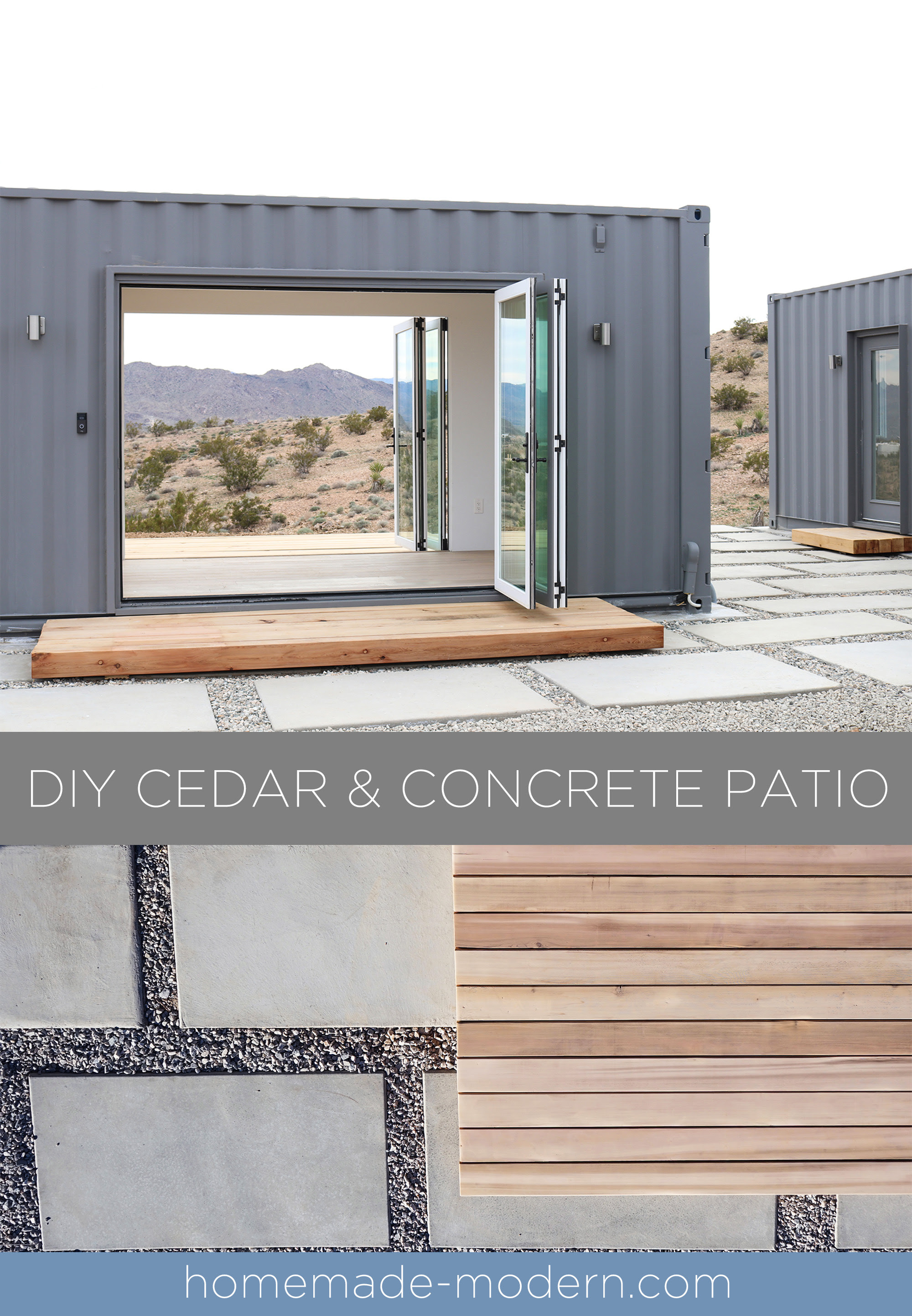 Our wide variety of concrete pavers offer the style, color and texture you're after. Homemade Modern How To Make Concrete Patio Pavers And A Solid Cedar Deck
