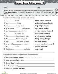 NEW 604 TENSES WORKSHEET FOR GRADE 8 WITH ANSWERS