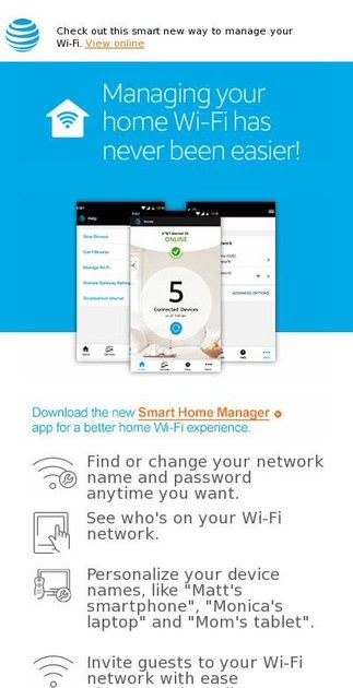 Att Smart Home Manager App Not Working