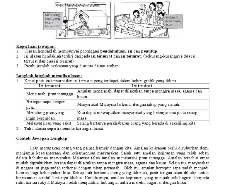 Contoh Soalan Karangan Tingkatan 2 - Tersoal q