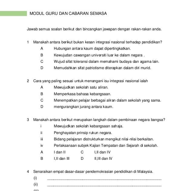 Contoh Soalan Kuiz Isu Semasa - Soalan ak