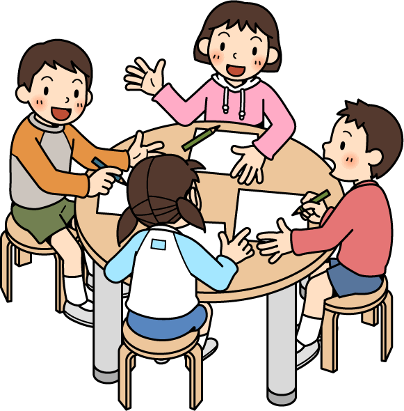 最高の無料イラスト 綺麗な子ども 話し合い イラスト 無料