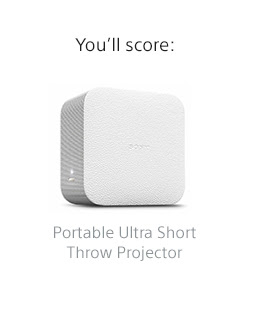 Portable Ultra Short Throw Projector