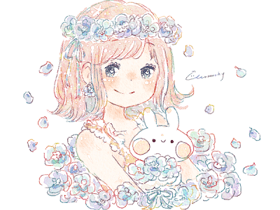 [最も好ましい] 女の子 花束 イラスト 320637-女の子 花束 イラスト