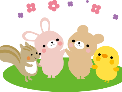 かわいいディズニー画像 保育 イラスト 動物