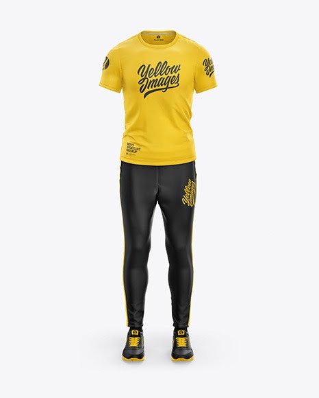 Download Free Men's Sports Kit Mockup (PSD) - Mockups Design is a site where you can find free premium ...