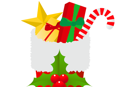 動物画像無料 クリスマス 長靴 イラスト