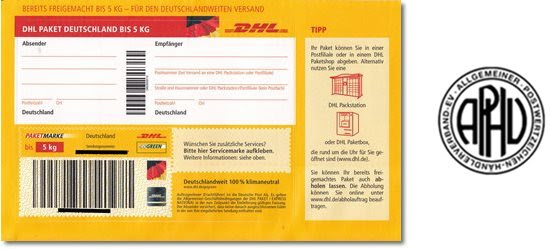 Paketmarke Drucken - Dhl Paketaufkleber Ausdrucken ...