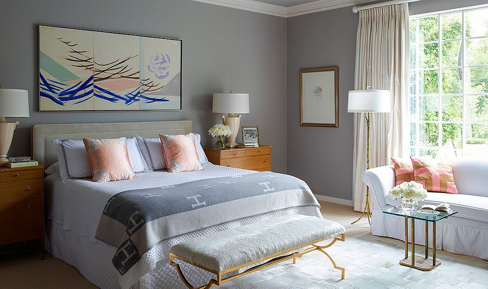 Best light blue bedroom colors best gray paints for bedrooms other colors that have been proven to help you sleep better include dark greens and dark gray. The Best Gray Paint Colors Interior Designers Love