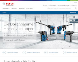 Image of Bosch website