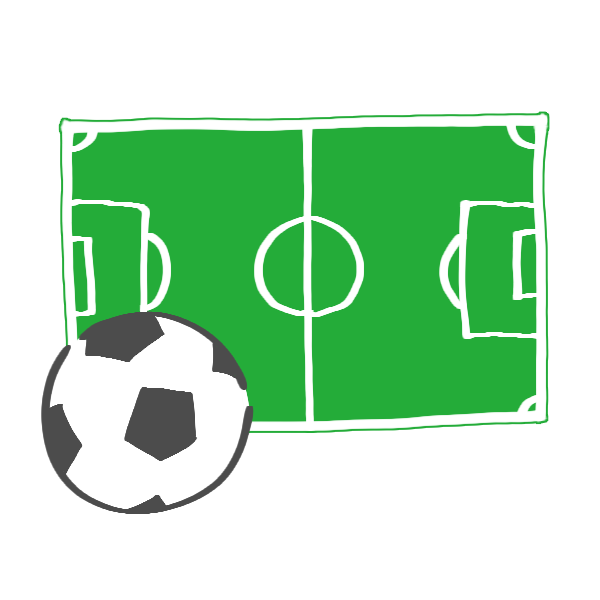 美しい花の画像 最高のサッカー イラスト 集 無料