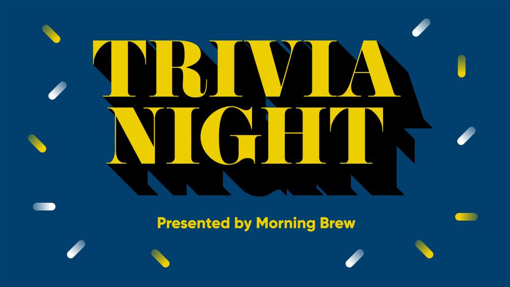 Trivia night by morning brew