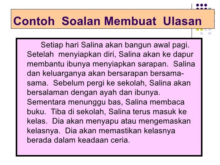 Cara Menjawab Soalan Bahasa Melayu Tahun 5 - Kecemasan l