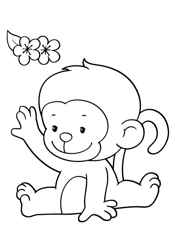 Cute Cartoon Monkey Face Monkey Drawing Easy Mendijonas Blogspot Com