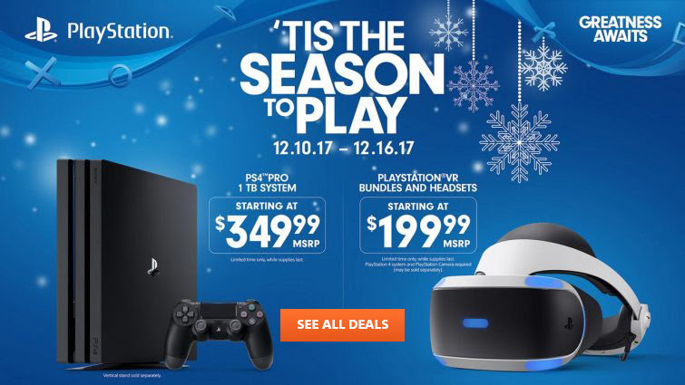 ’TIS THE SEASON TO PLAY | 12.10.17 - 12.16.17 | SEE ALL DEALS
