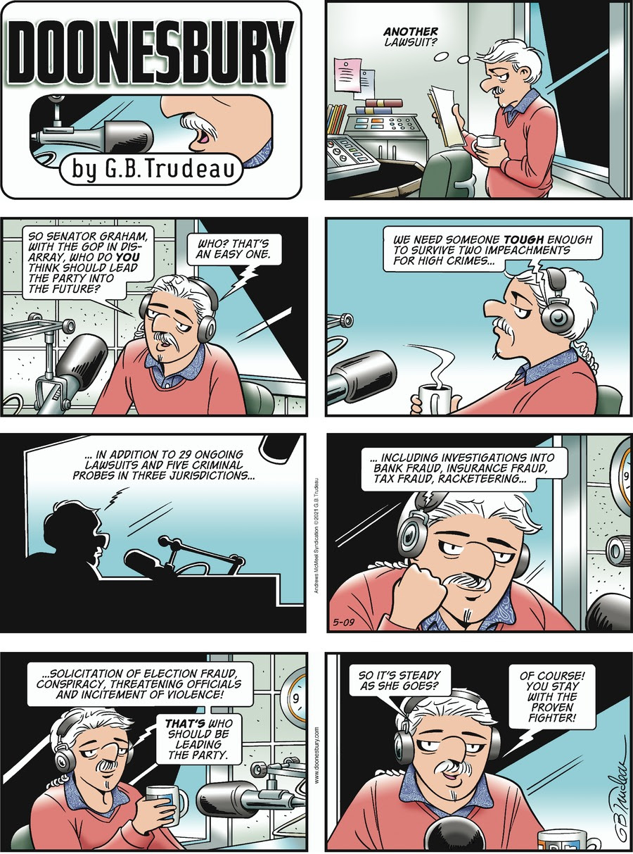 Doonesbury Comic Strip for May 09, 2021